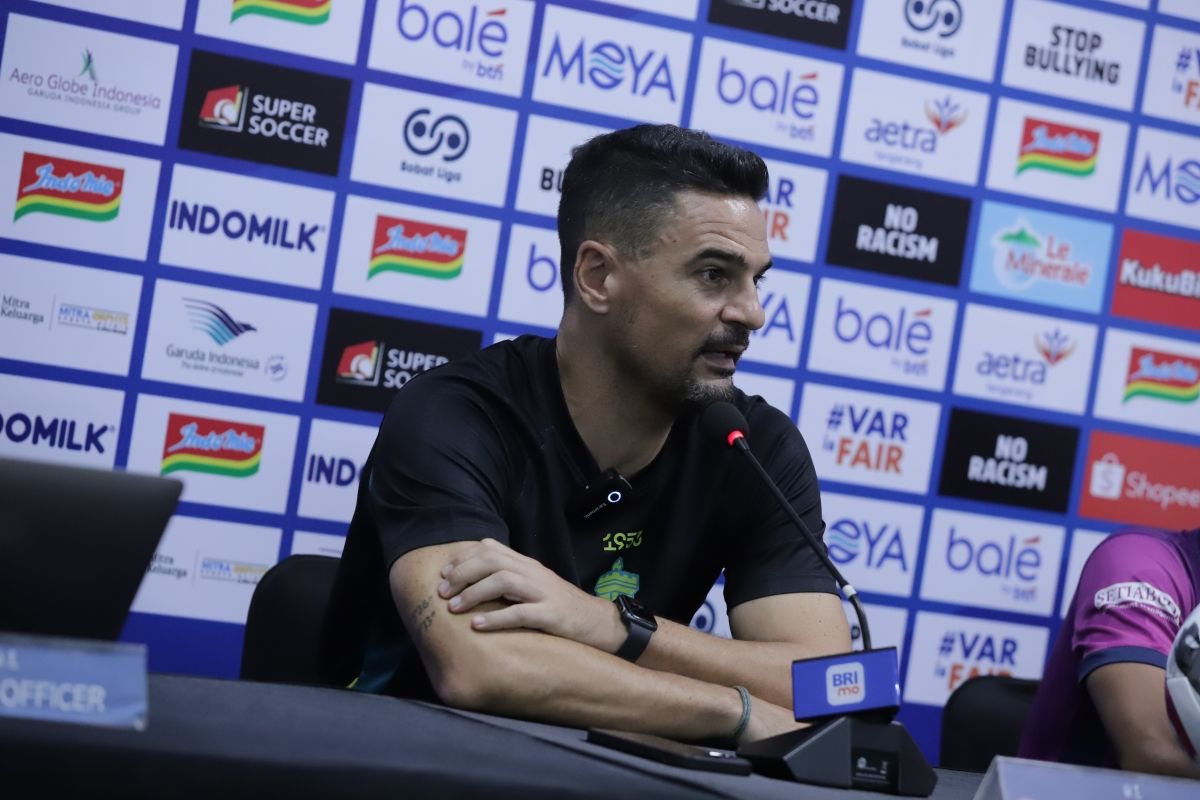 Persita Tangerang Latih Penyelesaian Akhir Selama Masa Jeda Super League